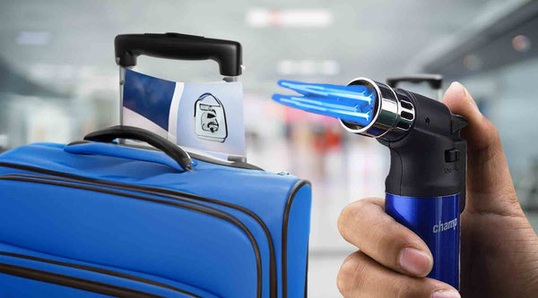 Får man ta med en tändare på flyget?