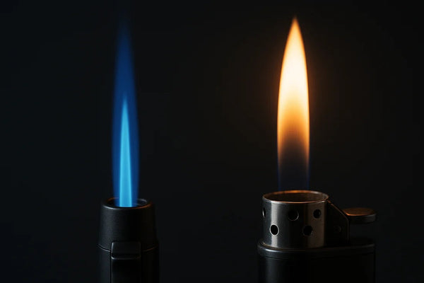 Jet flame lighter or soft flame: what is the difference?
