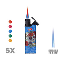 5x Prof Slidecap 3D Skull tändare