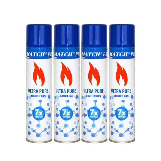 Silver Match Gas 300ml 4-pack