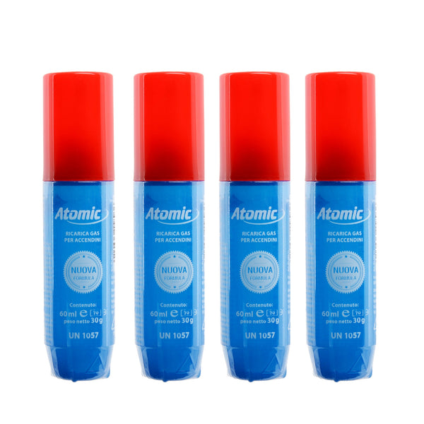 4x Atomic Pocket Tändargas (60 ml)