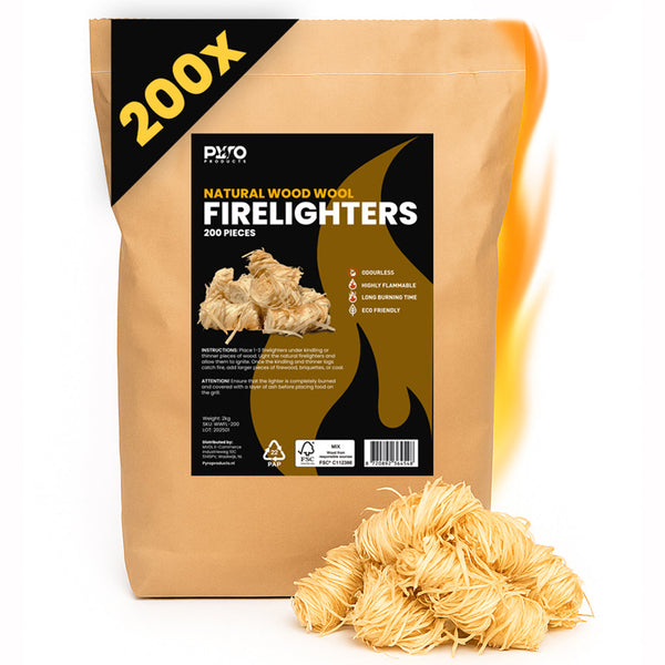 Tändklossar 2 kg (200 st)